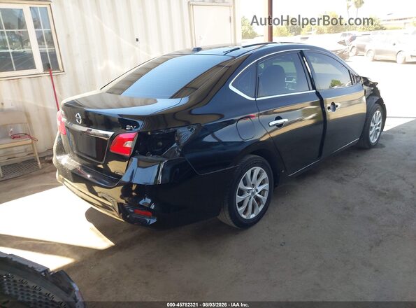 3N1AB7AP3JL624627 2018 NISSAN SENTRA Black Rear right