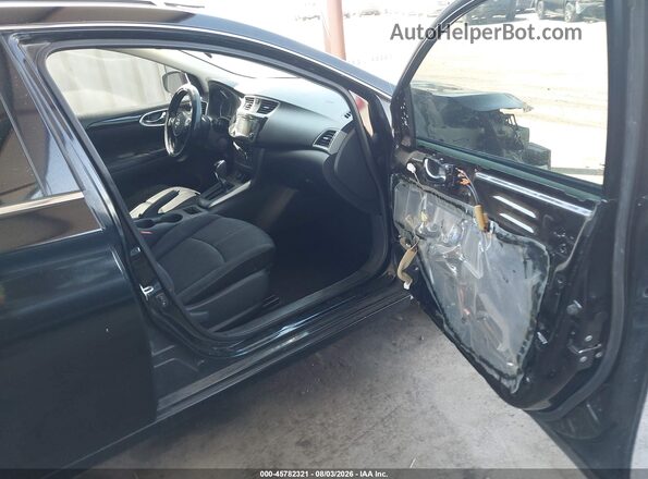 3N1AB7AP3JL624627 2018 NISSAN SENTRA Black Front interior view