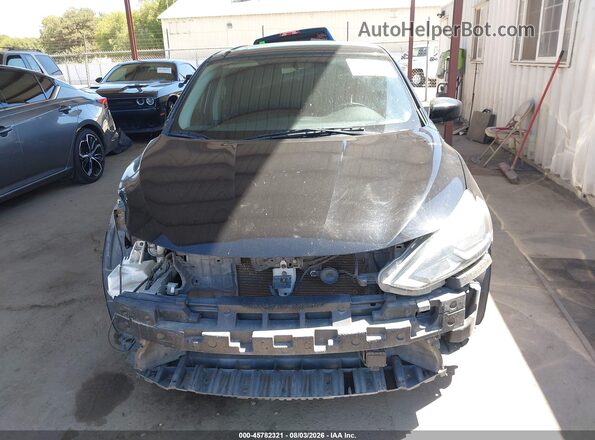 3N1AB7AP3JL624627 2018 NISSAN SENTRA Black Rear interior view