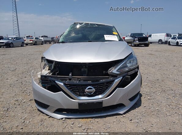3N1AB7AP3JL644988 2018 NISSAN SENTRA Gray Widok wnętrza z tyłu