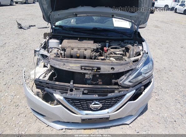 3N1AB7AP3JL644988 2018 NISSAN SENTRA Gray Widok z tyłu