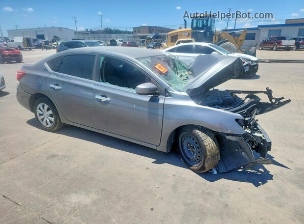 3N1AB7AP3JY201789 2018 NISSAN SENTRA Gray Առջևի աջ