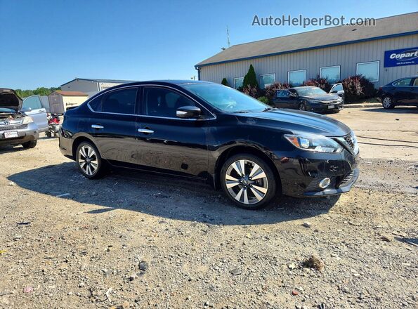 3N1AB7AP3JY211884 2018 NISSAN SENTRA Черный Передняя правая четверть
