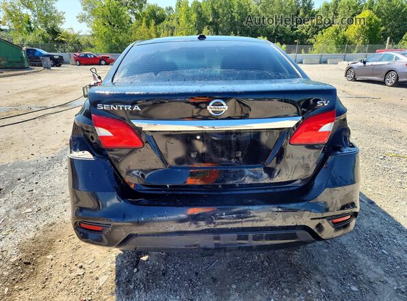 3N1AB7AP3JY211884 2018 NISSAN SENTRA Черный Вид сзади