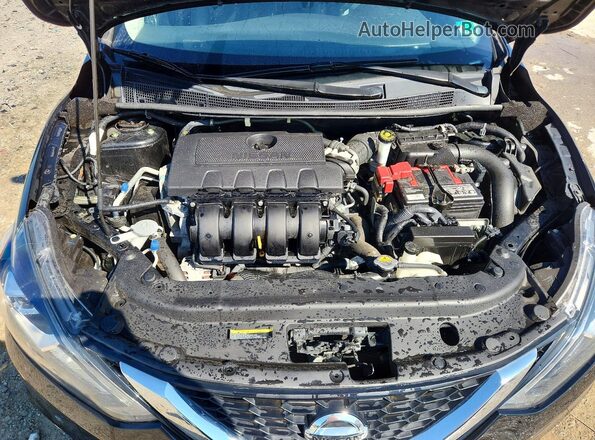 3N1AB7AP3JY211884 2018 NISSAN SENTRA Черный Вид задней части салона