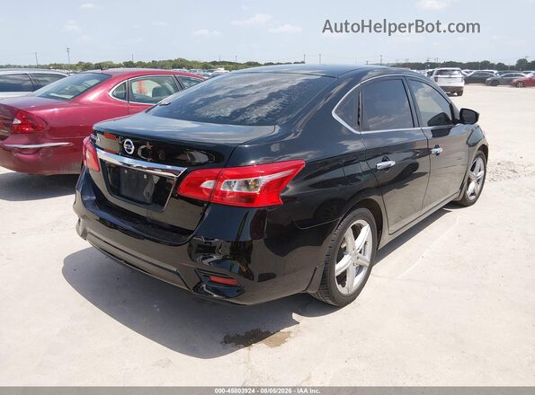 3N1AB7AP3JY216020 2018 NISSAN SENTRA Black უკანა მარჯვენა