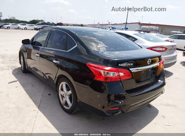 3N1AB7AP3JY216020 2018 NISSAN SENTRA Black უკანა მარცხენა