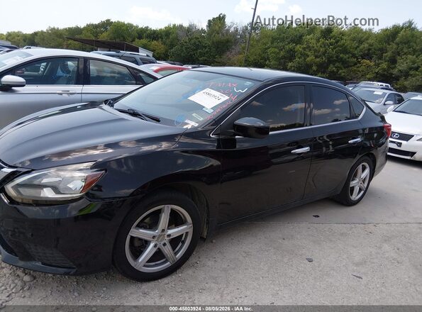 3N1AB7AP3JY216020 2018 NISSAN SENTRA Black სალონის 360-გრადუსიანი ხედი