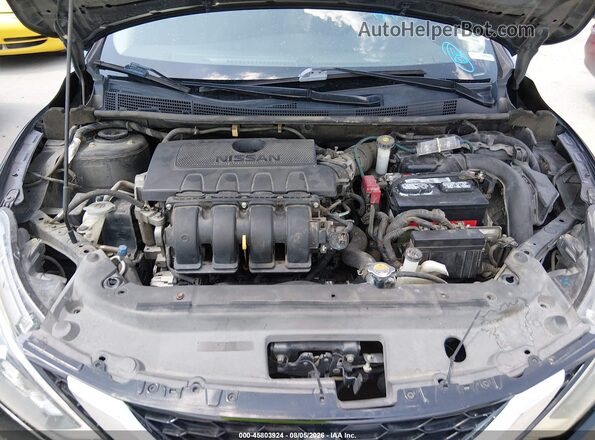 3N1AB7AP3JY216020 2018 NISSAN SENTRA Black უკანა ხედი