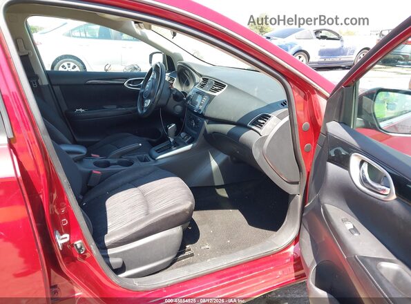 3N1AB7AP3JY219404 2018 NISSAN SENTRA Red Vista interior delantera