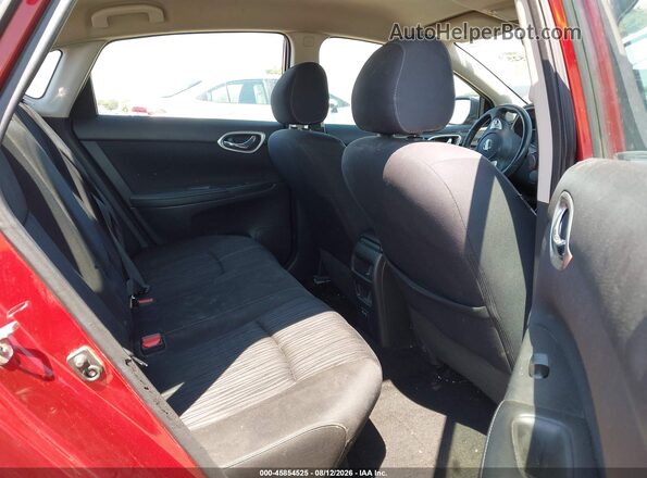 3N1AB7AP3JY219404 2018 NISSAN SENTRA Red Vista de la etiqueta del VIN