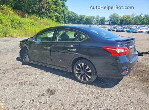 3N1AB7AP3JY222433 2018 NISSAN SENTRA Black Задня ліва чверть