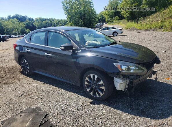 3N1AB7AP3JY222433 2018 NISSAN SENTRA Black Передня права чверть