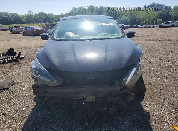 3N1AB7AP3JY222433 2018 NISSAN SENTRA Black Вид спереду