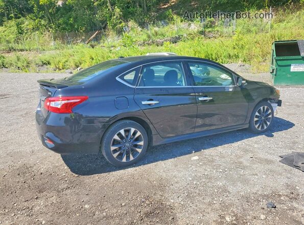 3N1AB7AP3JY222433 2018 NISSAN SENTRA Black Задня права чверть