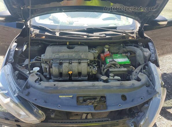 3N1AB7AP3JY222433 2018 NISSAN SENTRA Black Вид задньої частини салону