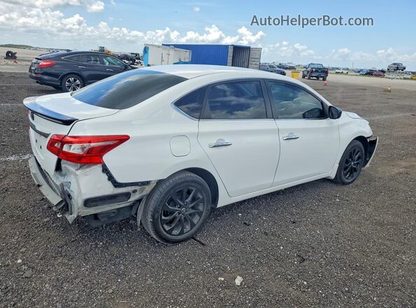 3N1AB7AP3JY232637 2018 NISSAN SENTRA White Trasero derecho
