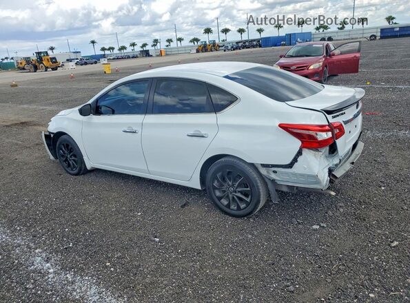 3N1AB7AP3JY232637 2018 NISSAN SENTRA White Trasero izquierdo