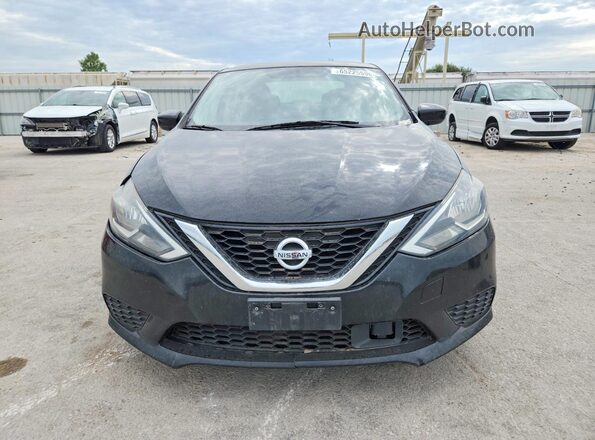 3N1AB7AP3JY236655 2018 NISSAN SENTRA Черный Вид спереди
