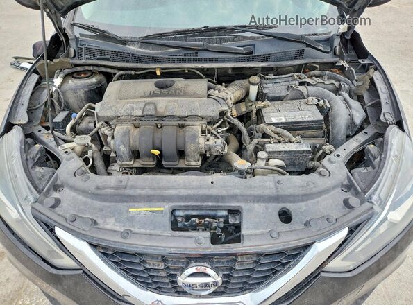 3N1AB7AP3JY236655 2018 NISSAN SENTRA Черный Вид задней части салона