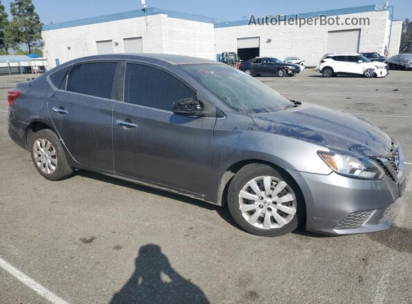 3N1AB7AP3JY248255 2018 NISSAN SENTRA Gray Widok deski rozdzielczej