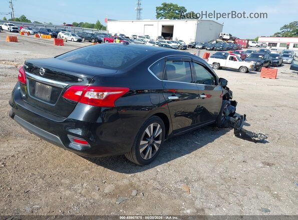 3N1AB7AP3JY263788 2018 NISSAN SENTRA Black Tył prawy