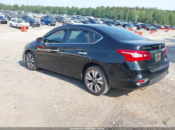 3N1AB7AP3JY263788 2018 NISSAN SENTRA Black Tył lewy