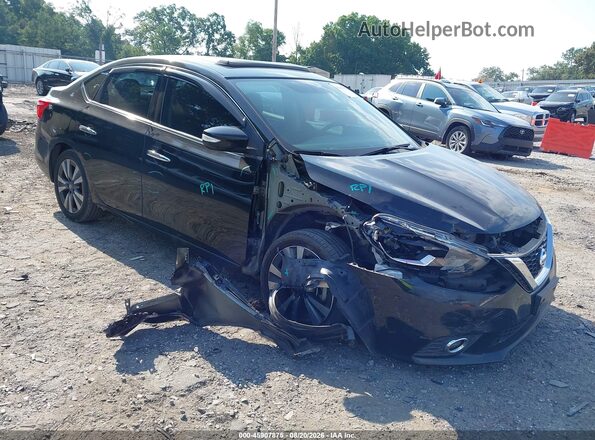 3N1AB7AP3JY263788 2018 NISSAN SENTRA Black Widok z przodu