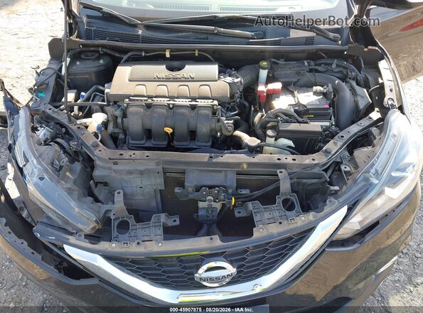 3N1AB7AP3JY263788 2018 NISSAN SENTRA Black Widok z tyłu