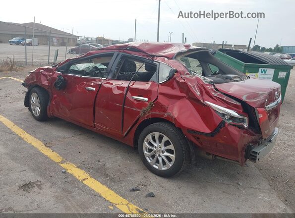 3N1AB7AP3JY279652 2018 NISSAN SENTRA Red Հետևի ձախ