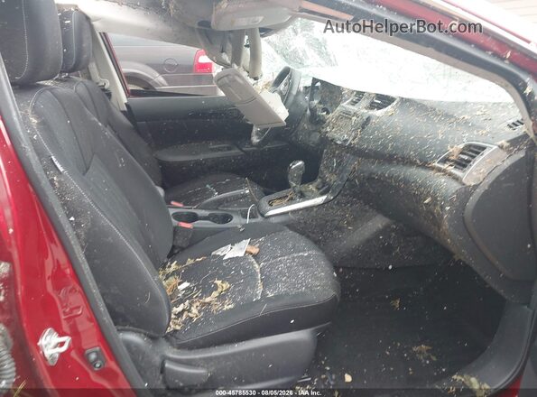 3N1AB7AP3JY279652 2018 NISSAN SENTRA Red Սալոնի դիմացի տեսք