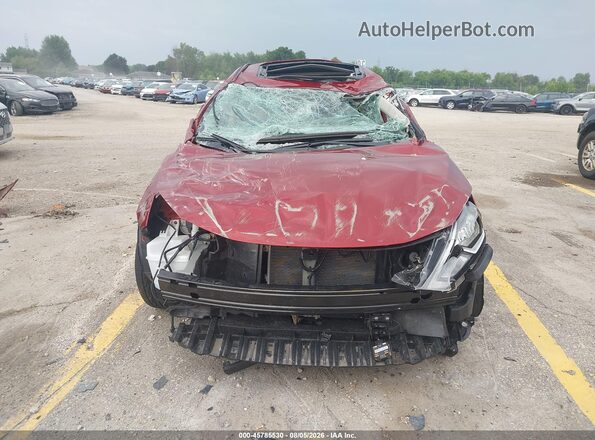 3N1AB7AP3JY279652 2018 NISSAN SENTRA Red Սարքավորումների վահանակի տեսք