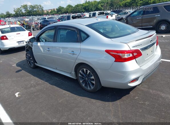 3N1AB7AP3JY281451 2018 NISSAN SENTRA Silver უკანა მარცხენა