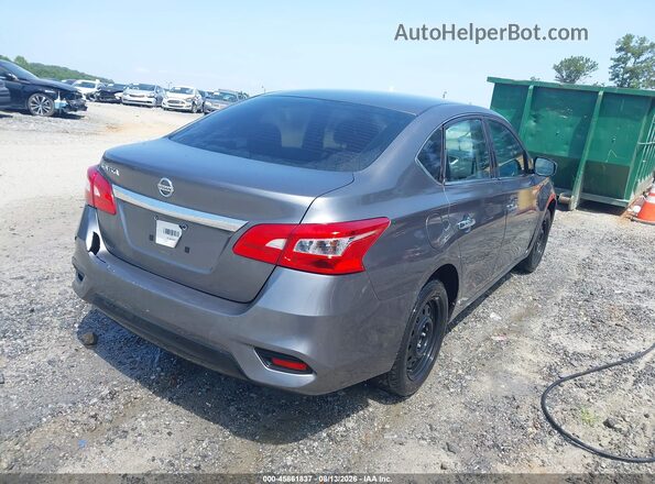 3N1AB7AP3JY293163 2018 NISSAN SENTRA Серый Задняя правая четверть