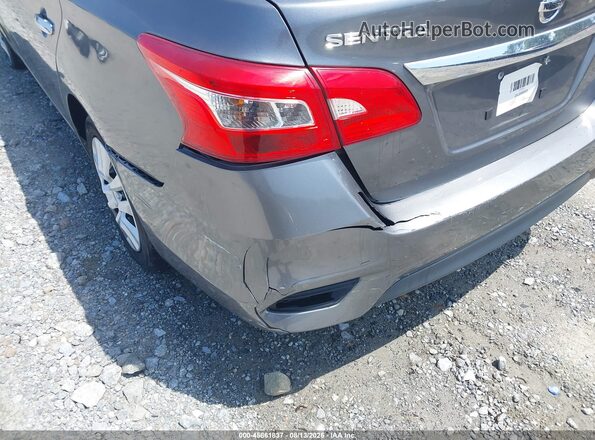 3N1AB7AP3JY293163 2018 NISSAN SENTRA Серый Панорамный вид салона 360°