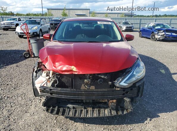 3N1AB7AP3JY296709 2018 NISSAN SENTRA Red Դիմացի տեսք