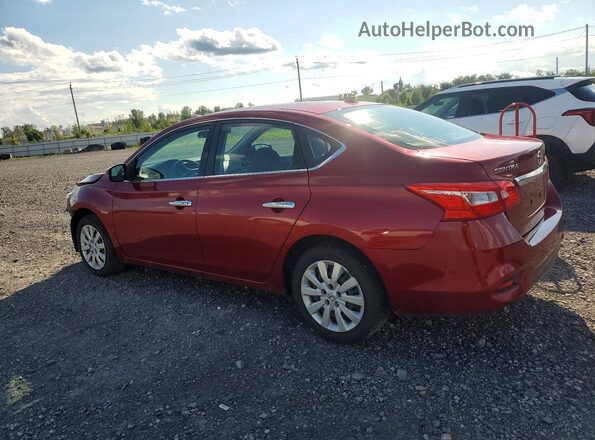 3N1AB7AP3JY296709 2018 NISSAN SENTRA Red Հետևի ձախ