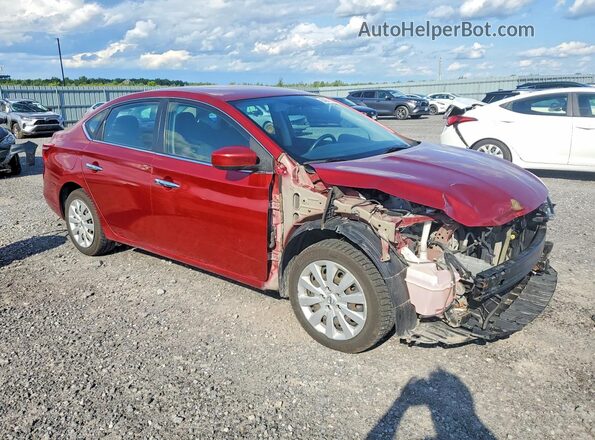 3N1AB7AP3JY296709 2018 NISSAN SENTRA Red Առջևի աջ