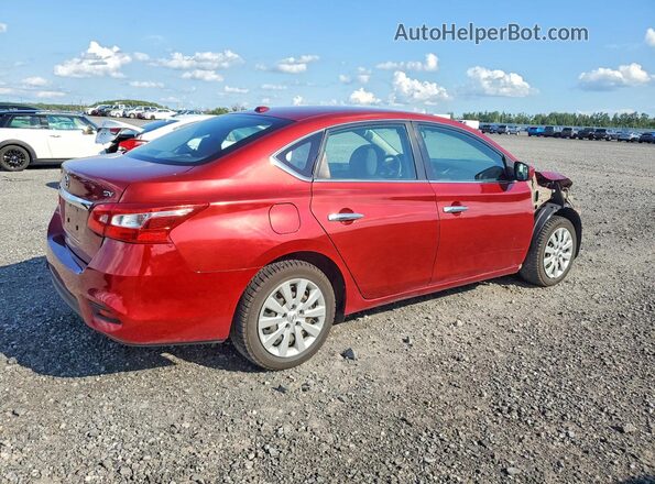 3N1AB7AP3JY296709 2018 NISSAN SENTRA Red Հետևի աջ