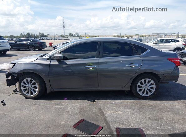3N1AB7AP3JY297293 2018 NISSAN SENTRA Gray Vista interior de 360 grados