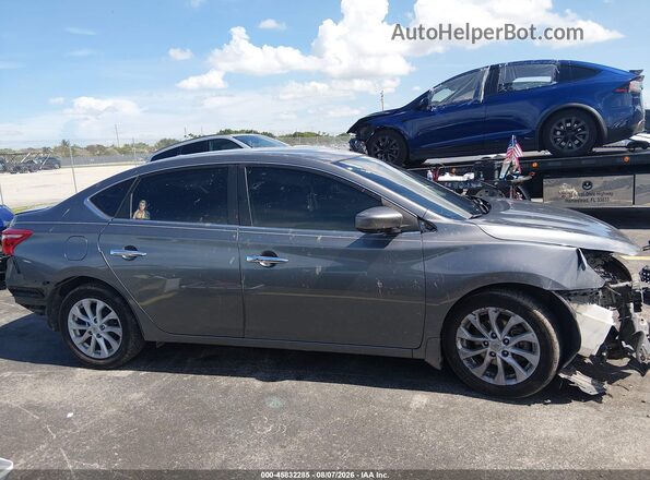 3N1AB7AP3JY297293 2018 NISSAN SENTRA Gray Vista interior trasera