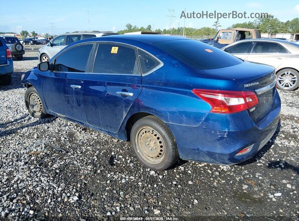 3N1AB7AP3JY299058 2018 NISSAN SENTRA Dark Blue Հետևի ձախ
