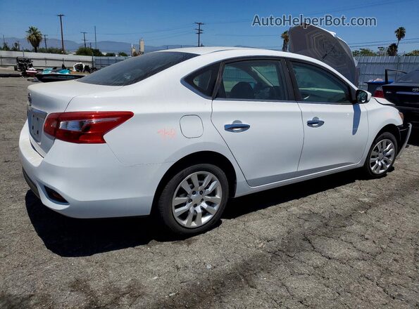 3N1AB7AP3JY299514 2018 NISSAN SENTRA White Задня права чверть