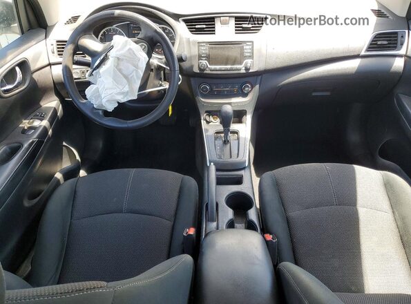3N1AB7AP3JY299514 2018 NISSAN SENTRA White Вид панелі приладів