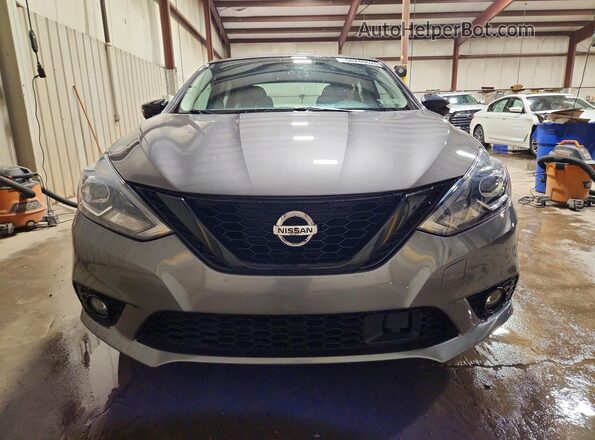 3N1AB7AP3JY315582 2018 NISSAN SENTRA Gray Front view