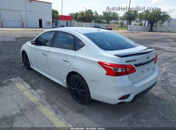 3N1AB7AP3JY318286 2018 NISSAN SENTRA White Задня ліва чверть