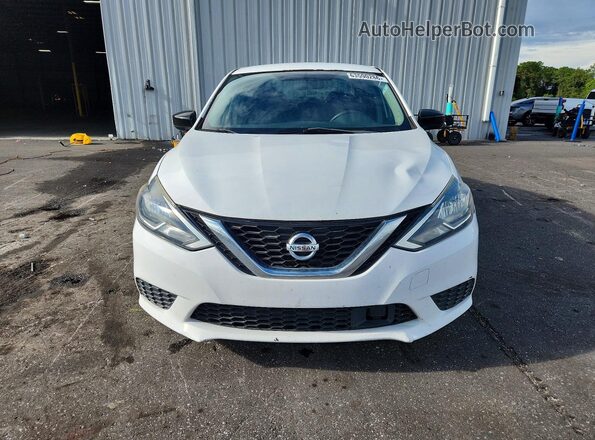 3N1AB7AP3JY341227 2018 NISSAN SENTRA White Widok z przodu