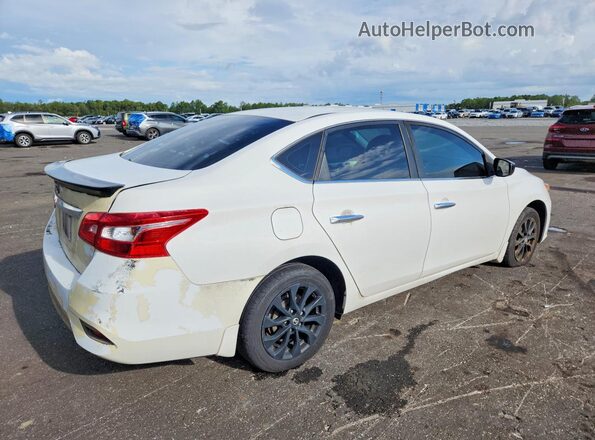 3N1AB7AP3JY341227 2018 NISSAN SENTRA White Tył prawy