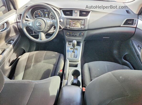 3N1AB7AP3JY341227 2018 NISSAN SENTRA White Widok deski rozdzielczej