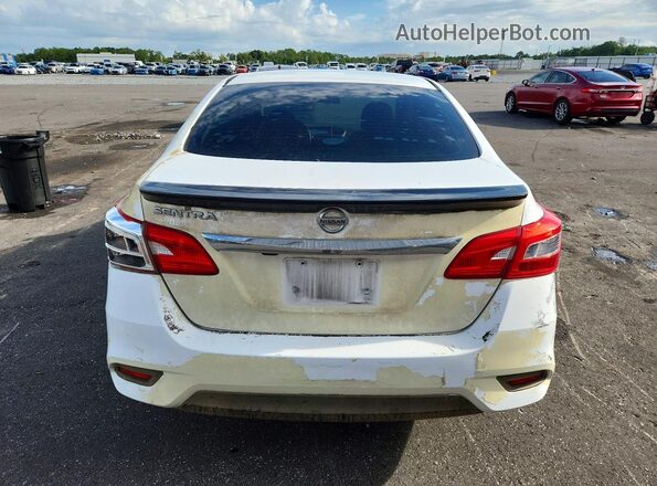 3N1AB7AP3JY341227 2018 NISSAN SENTRA White Widok z tyłu
